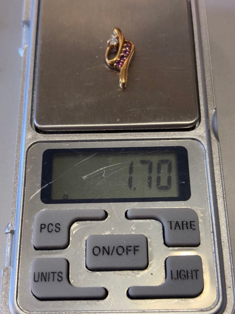 （153）【天然ダイヤ付】K18ペンダントヘッド