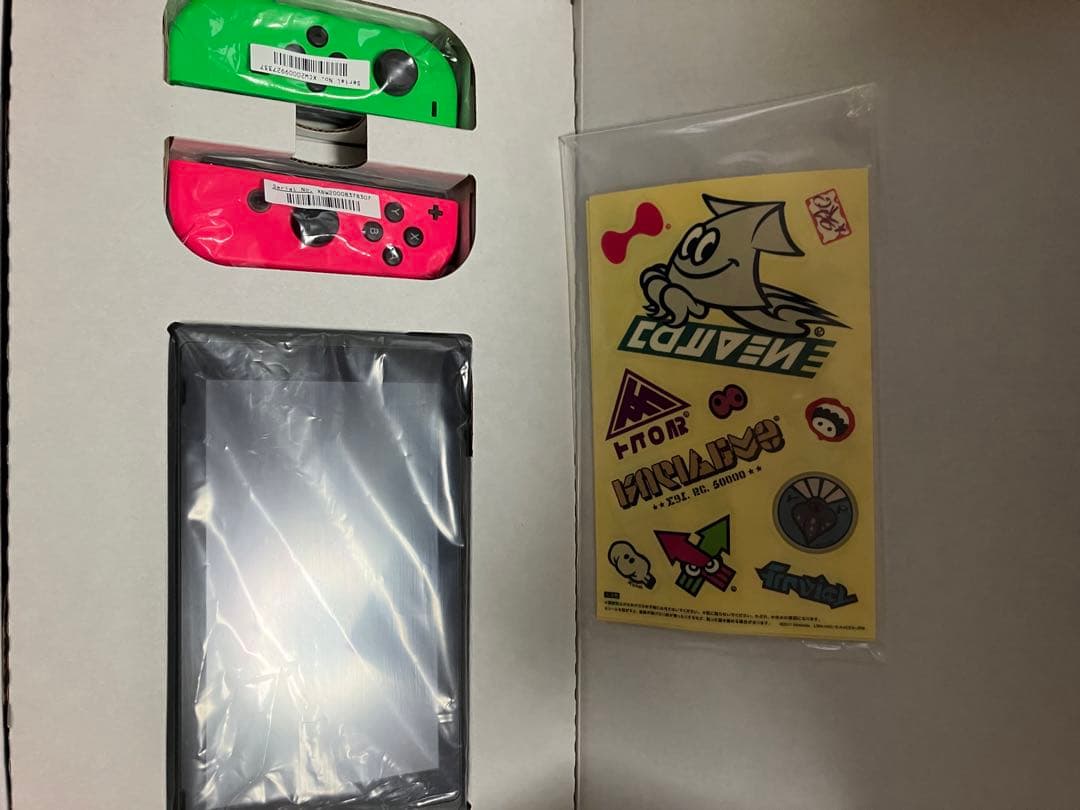 Nintendo Switch 本体　スプラトゥーン2セット　カセットなし