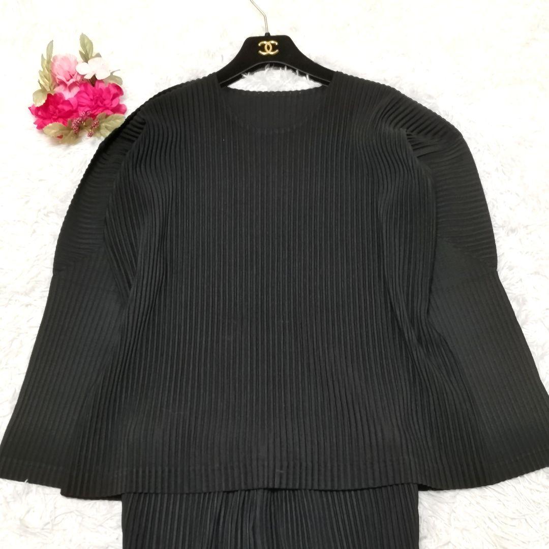 希少HOMME PLISSE オムプリッセ イッセイミヤケ プリーツセットアップ