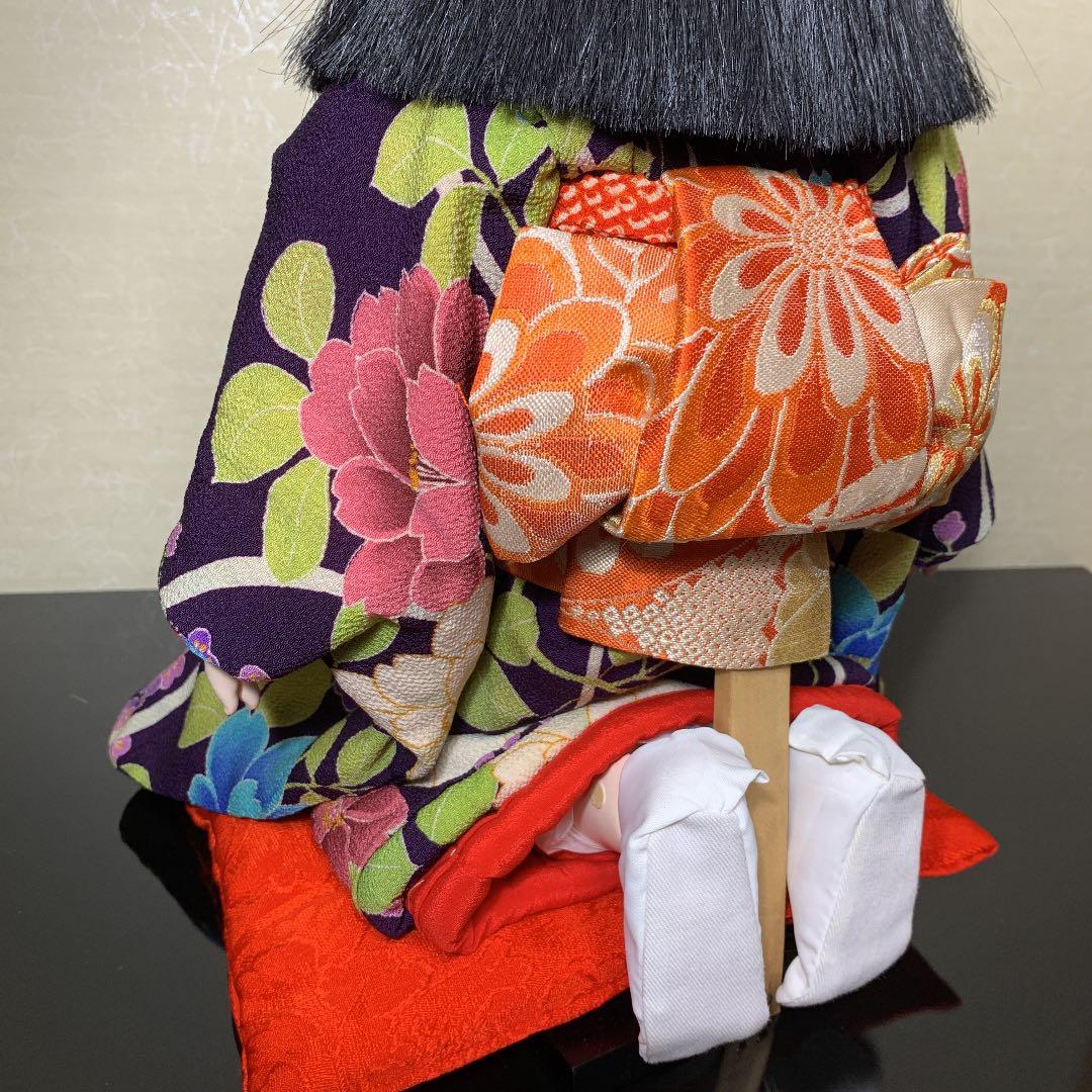 三つ折れ市松人形　「野崎芳寿」作　新品