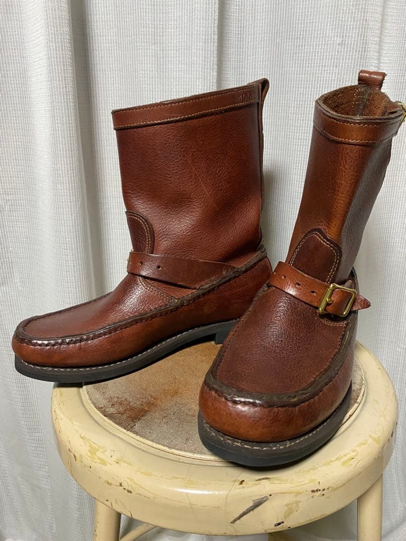 GOKEYゴーキー クラッシックエンジニアブーツ USA製　スネークブーツ