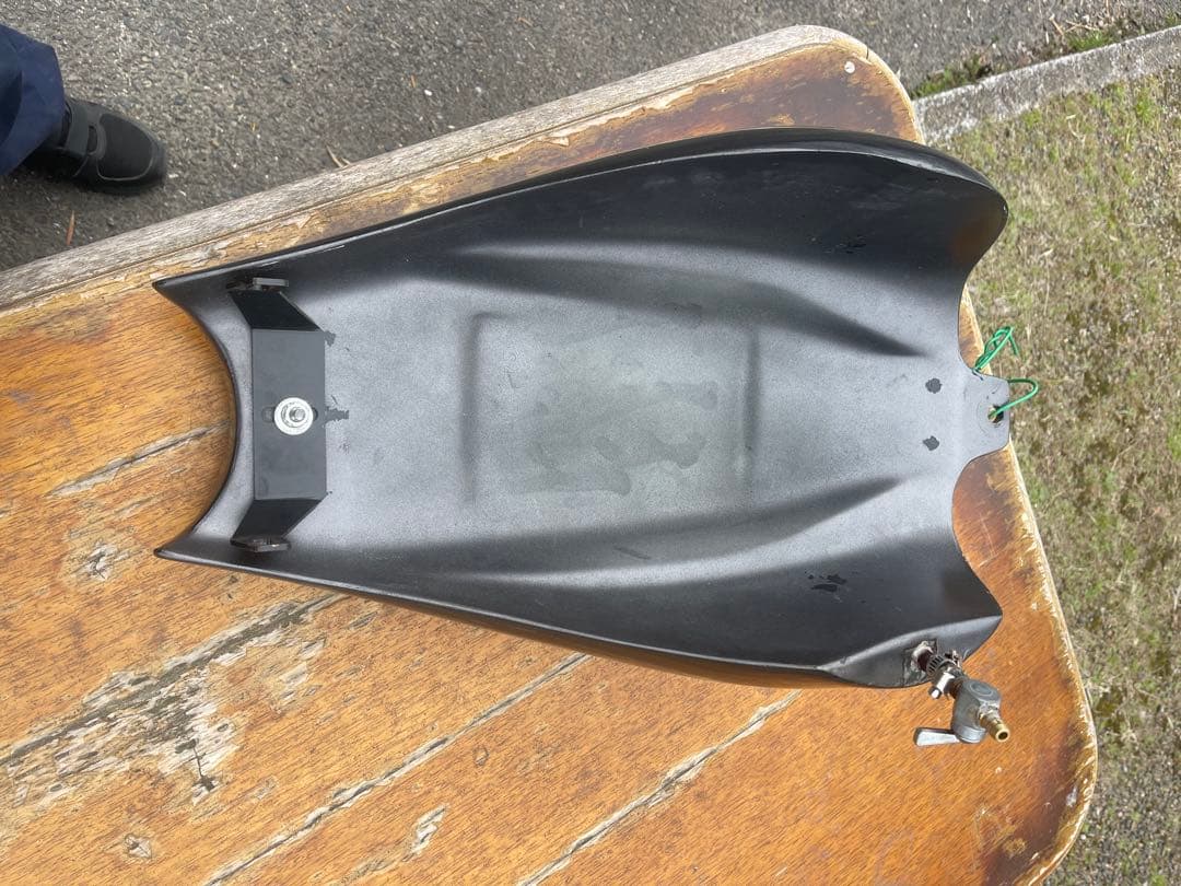 バイク用燃料タンク ブラック/グレー