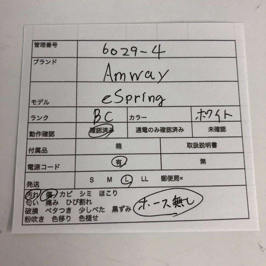 Amway アムウェイ eSpring 浄水器 本体セット カートリッジ付き