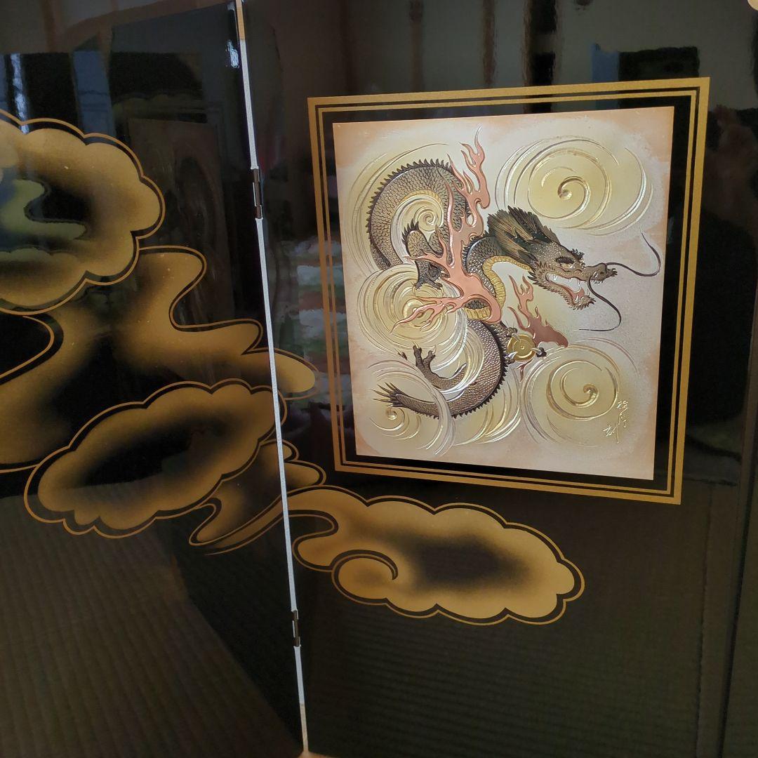 【caldinavoxy】五月人形　飾り台　屏風