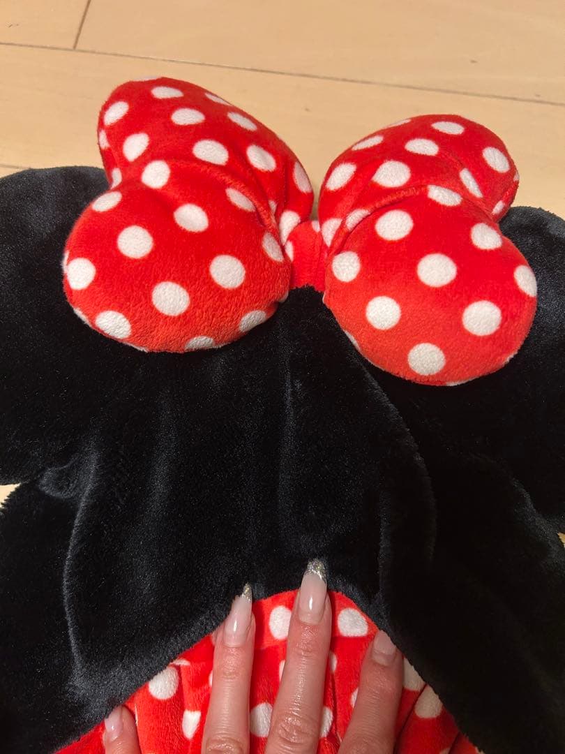 ディズニー　ミニーマフラー