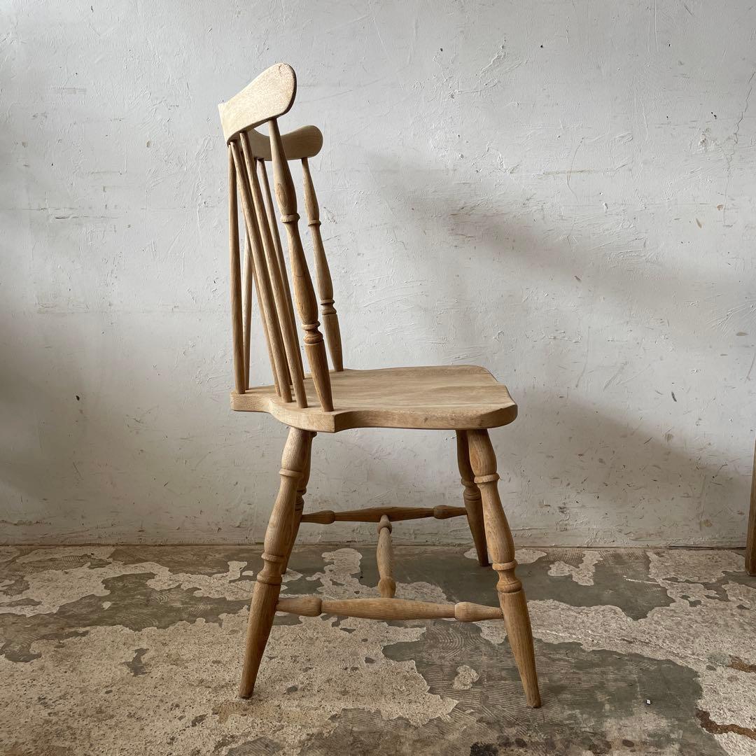 年末・年始SALE ビンテージ ダイニングチェア　カフェチェア 剥離 no3