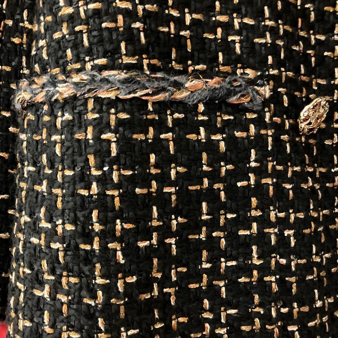 CHANEL　ツイード ダブルブレスト チェスターコート