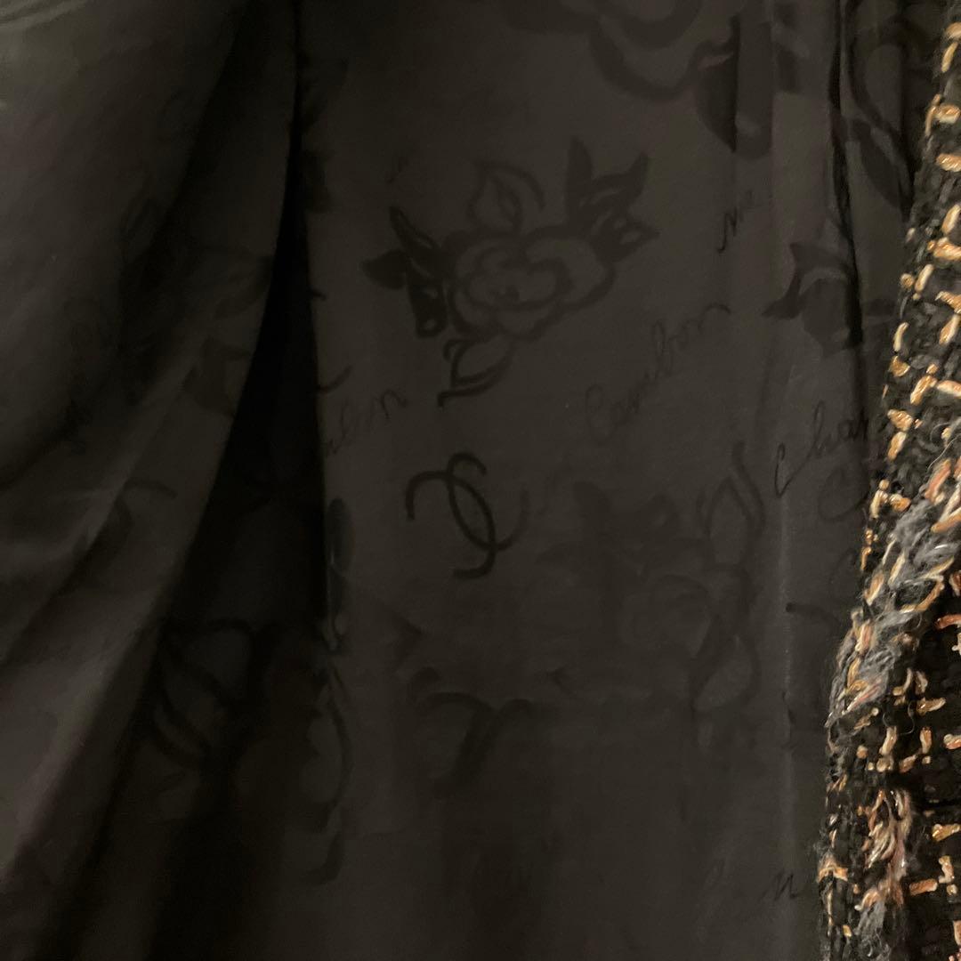 CHANEL　ツイード ダブルブレスト チェスターコート