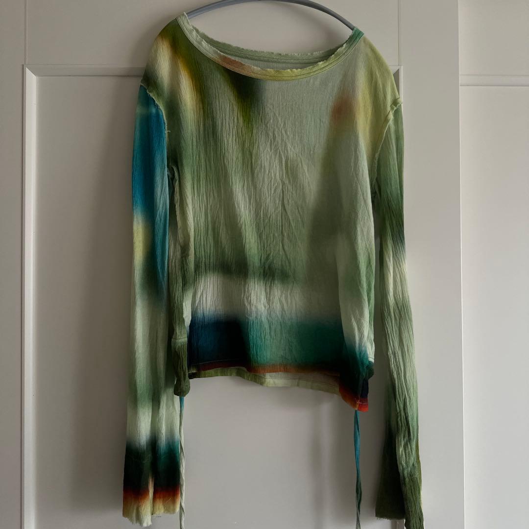 PAMMたしかにそこにあった夜 ガーゼトップス