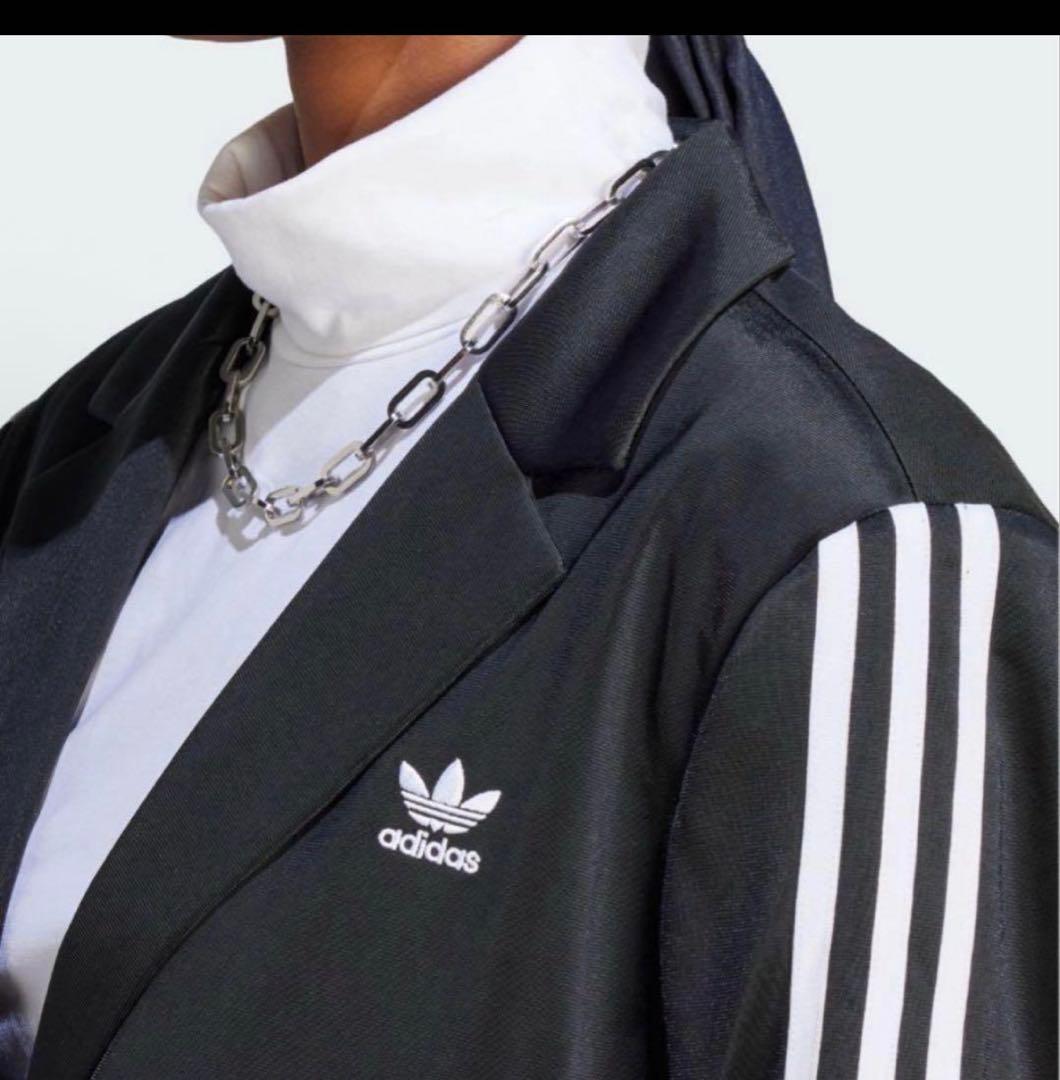 adidas テーラードジャケット ブラック