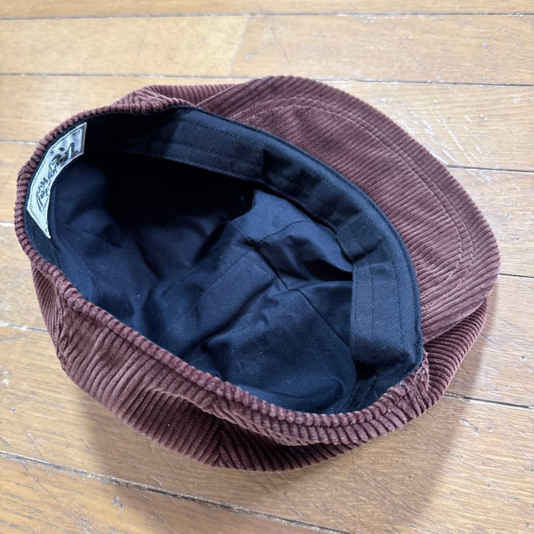 フリーホイーラーズ　ブラウン コーデュロイ キャスケット