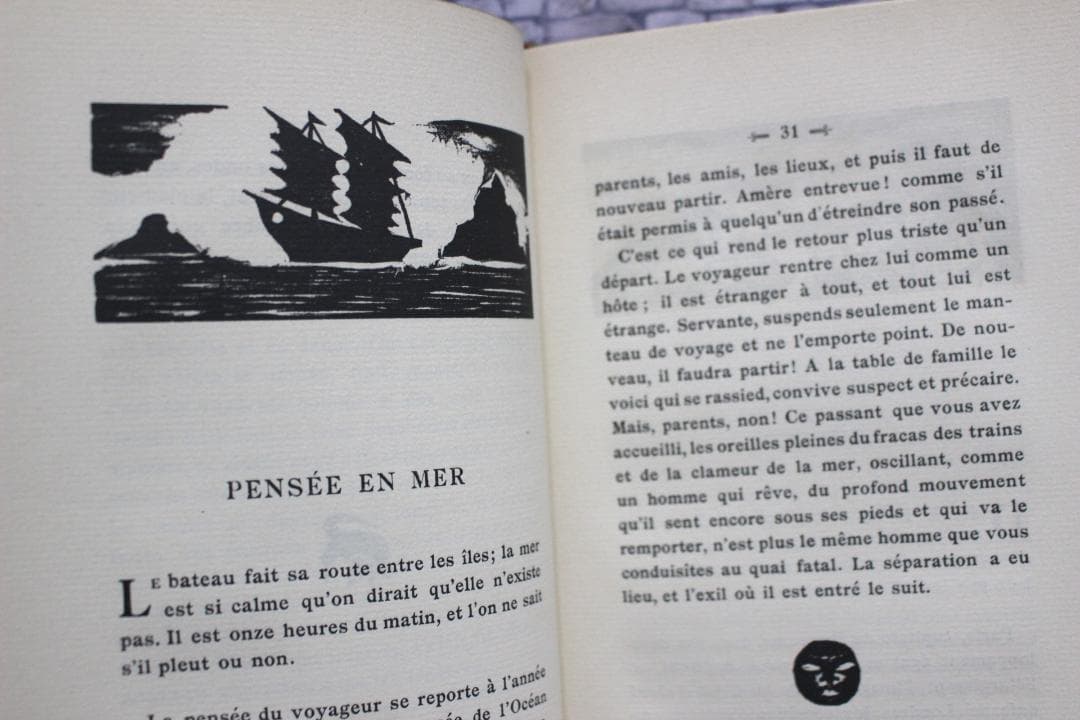 藤田嗣治「東方所観」 木版画約100点　希少本　革装丁