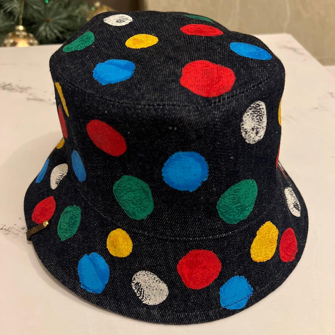 Louis Vuitton 草間彌生コラボ バケットハット 美品 リバーシブル