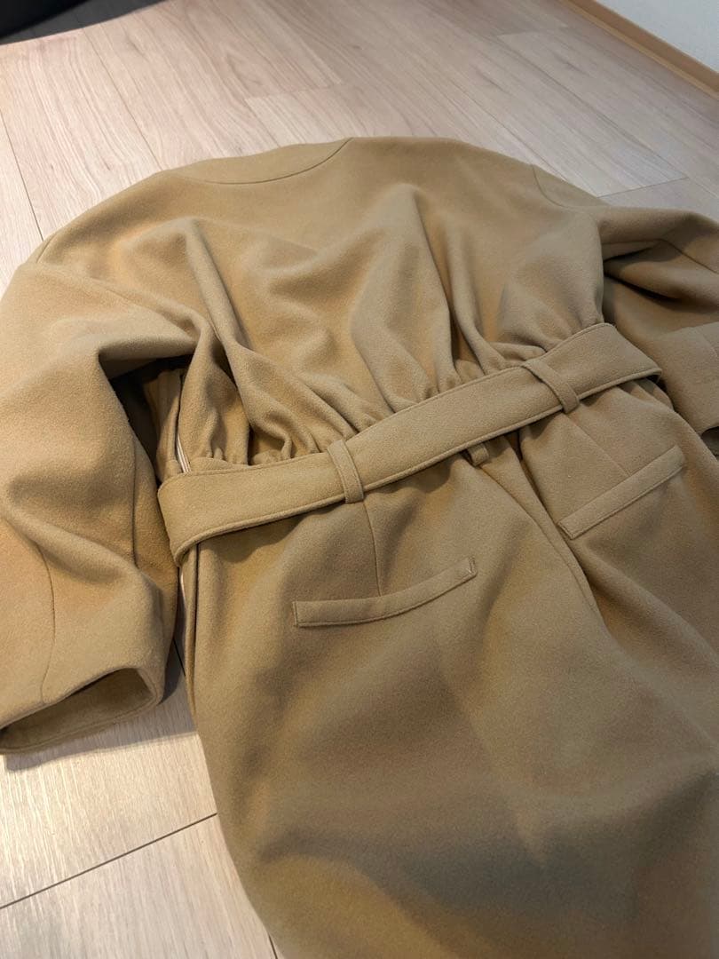 seventenウールライクオールインワン(キャメル) オールインワン