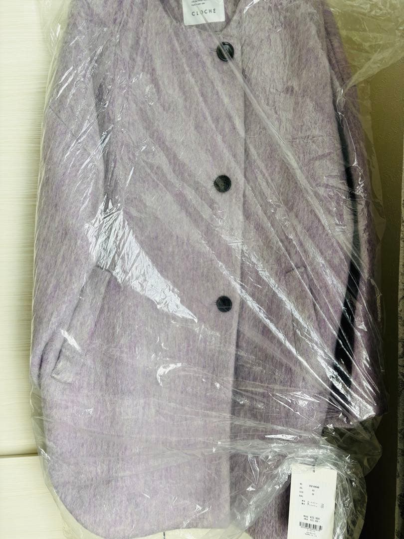 スコットクラブ　CLOCHE 薄紫 ロングコート