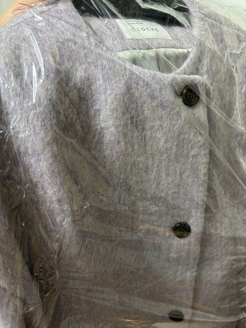 スコットクラブ　CLOCHE 薄紫 ロングコート