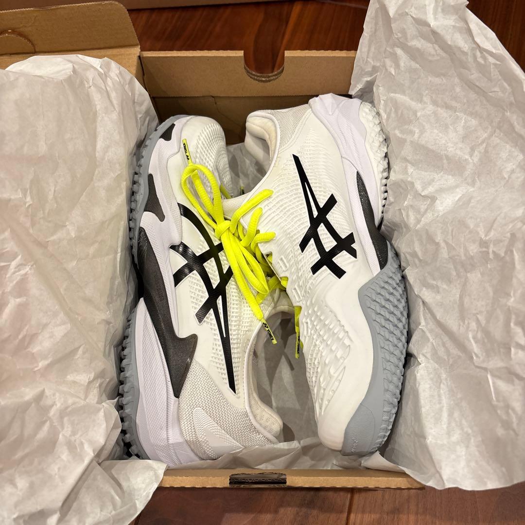 アシックス テニスシューズ オムニクレー　25.5