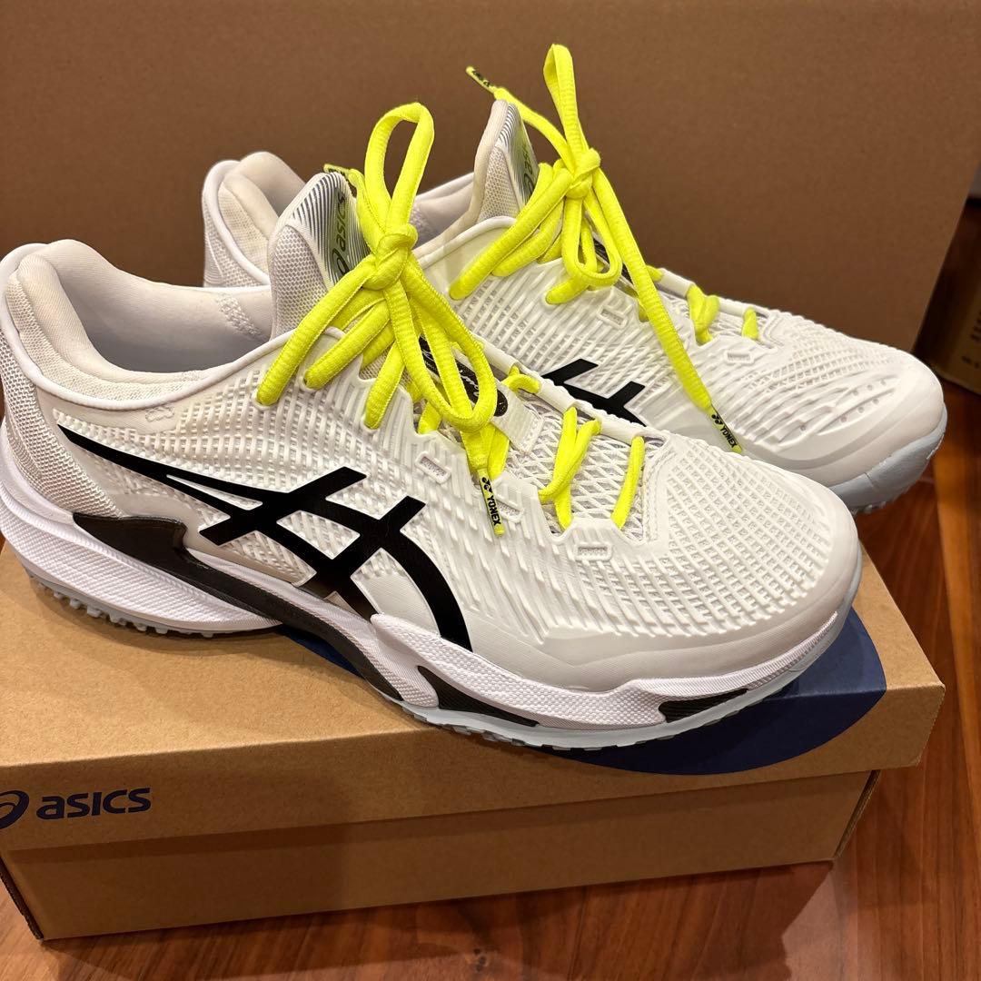 アシックス テニスシューズ オムニクレー　25.5