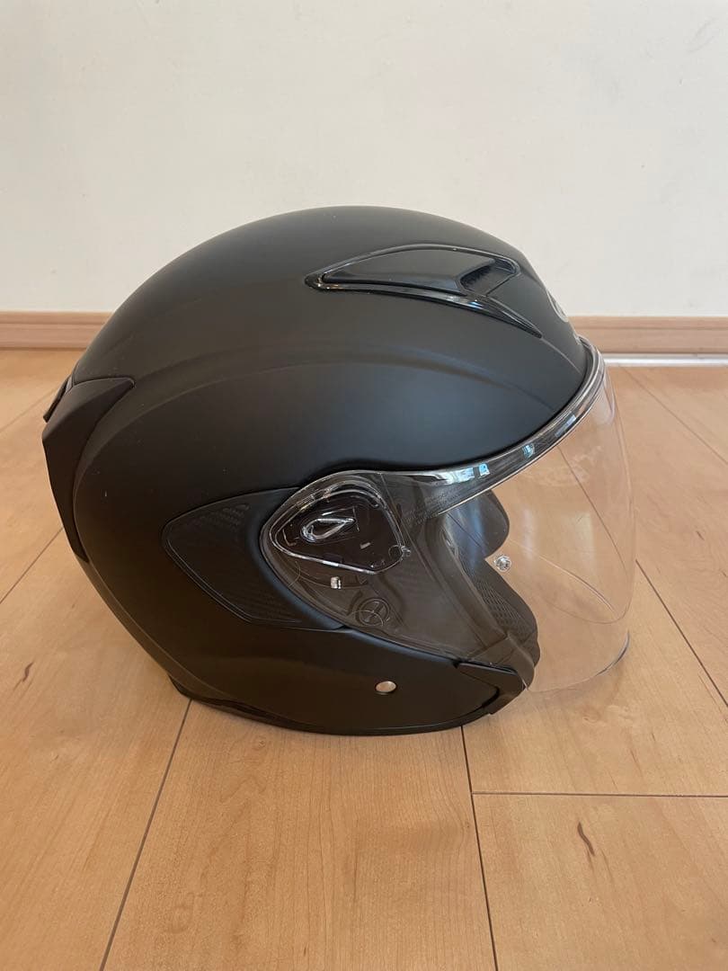 美品:OGKカブトExceed ジェットヘルメット マットブラック