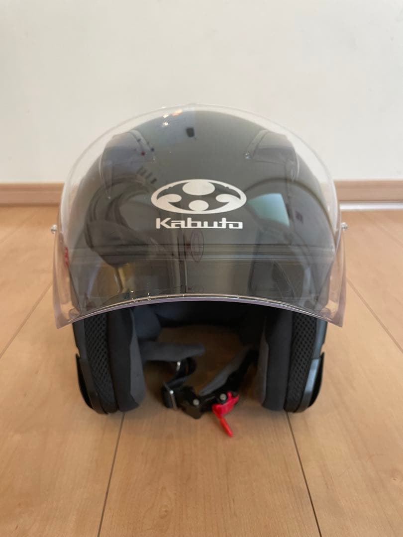 美品:OGKカブトExceed ジェットヘルメット マットブラック