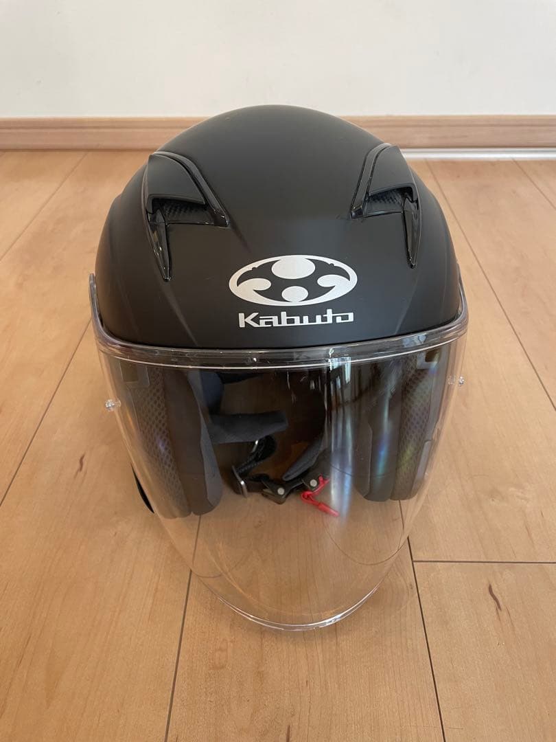 美品:OGKカブトExceed ジェットヘルメット マットブラック