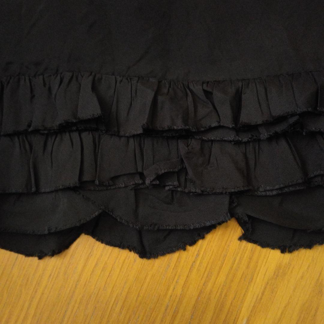 Comme des Garcons　コムコム　サルエルワイドパンツ　黒　XS