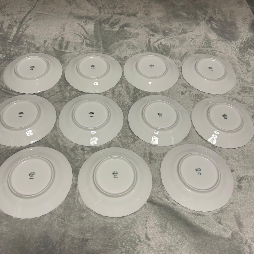 【11枚セット】リチャードジノリ ベッキオホワイト 15cm プレート 小皿