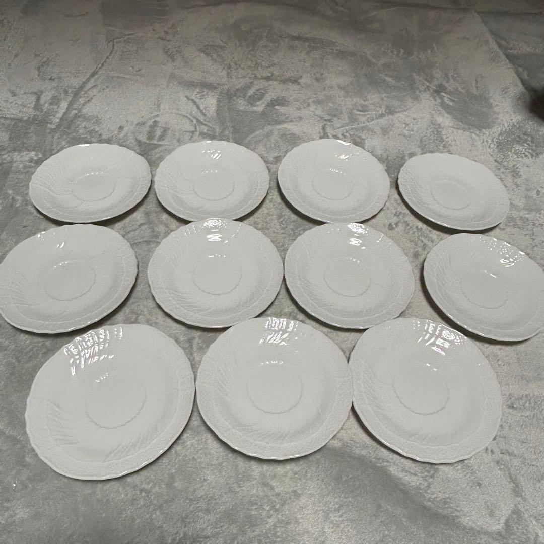 【11枚セット】リチャードジノリ ベッキオホワイト 15cm プレート 小皿