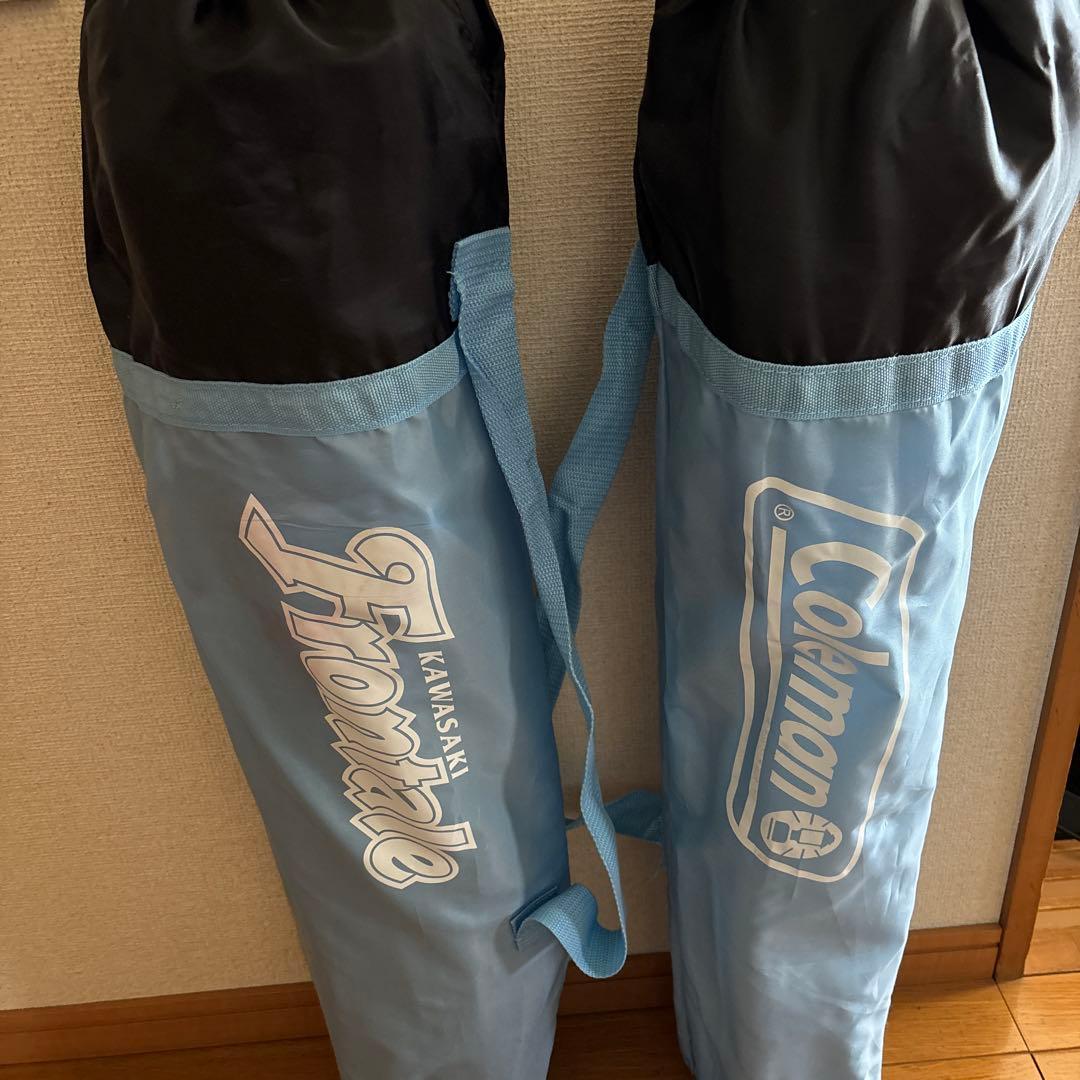 Coleman 川崎フロンターレ アウトドアチェア　二脚セット