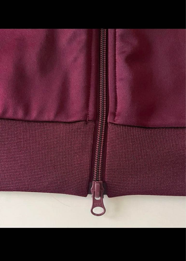 adidas トラックジャケット 完売商品 マルーン バーガンディ美品XSサイズ