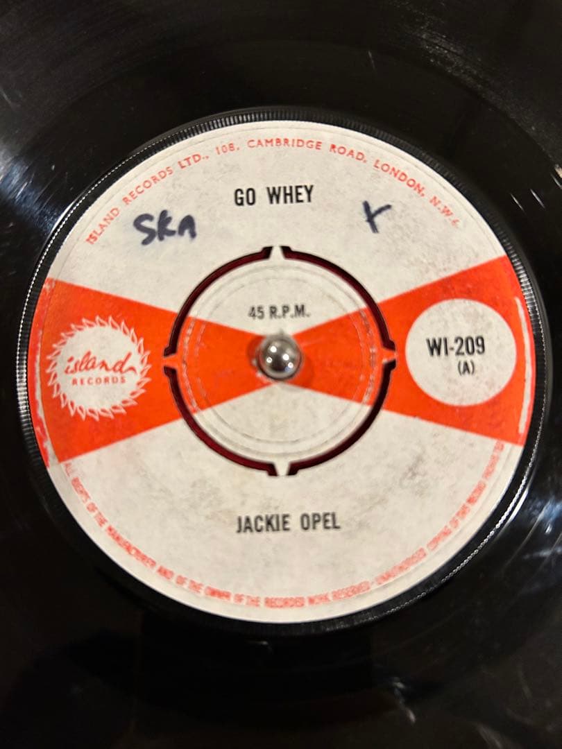 洋楽 JACKIE OPEL - GO AWAY