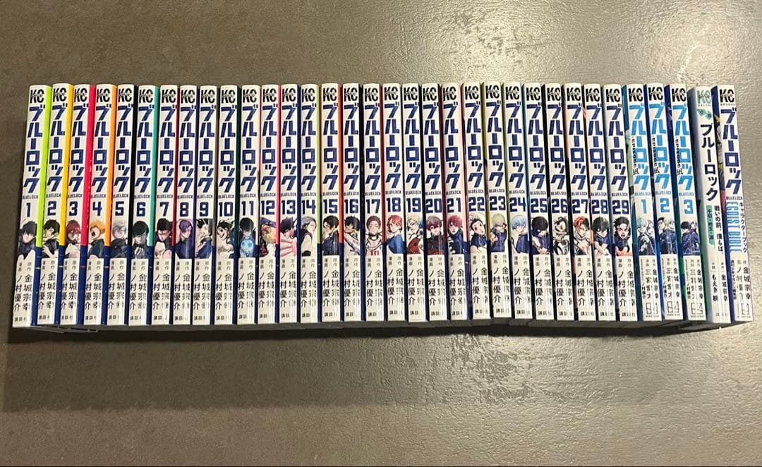 ブルーロック 1-29巻　凪編1-3巻　キャラクターブック　ブルーロック小説