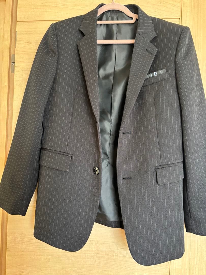 CHOPIN ブラックストライプスーツ　160