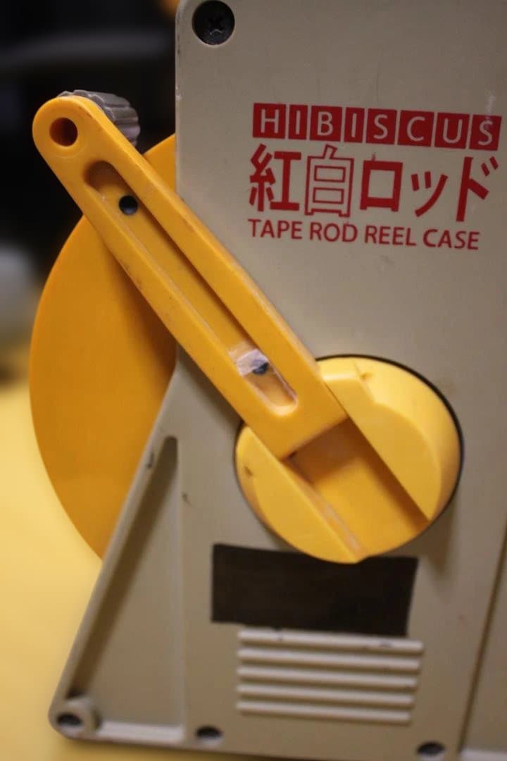 リボンロッド 幅 60mmケース付 30m ハイビスカス 紅白ロッド 陸上競技