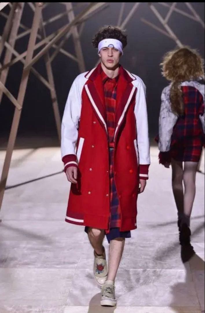 ファセッタズム スタジャンコート　赤