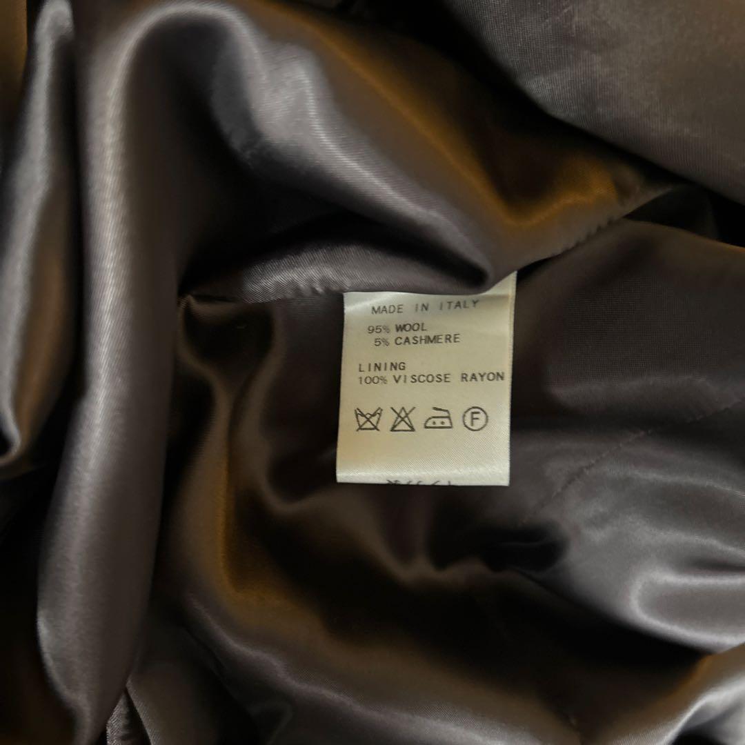 Raffaele Caruso ダブルブレスト チェスターコート グレー