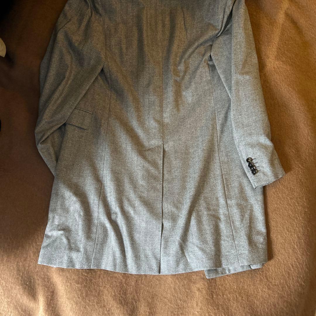 Raffaele Caruso ダブルブレスト チェスターコート グレー