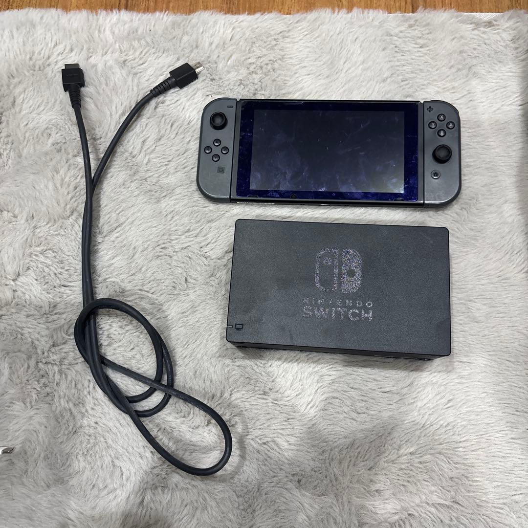Nintendo Switch 本体 グレー 2021年式（要メンテナンス）