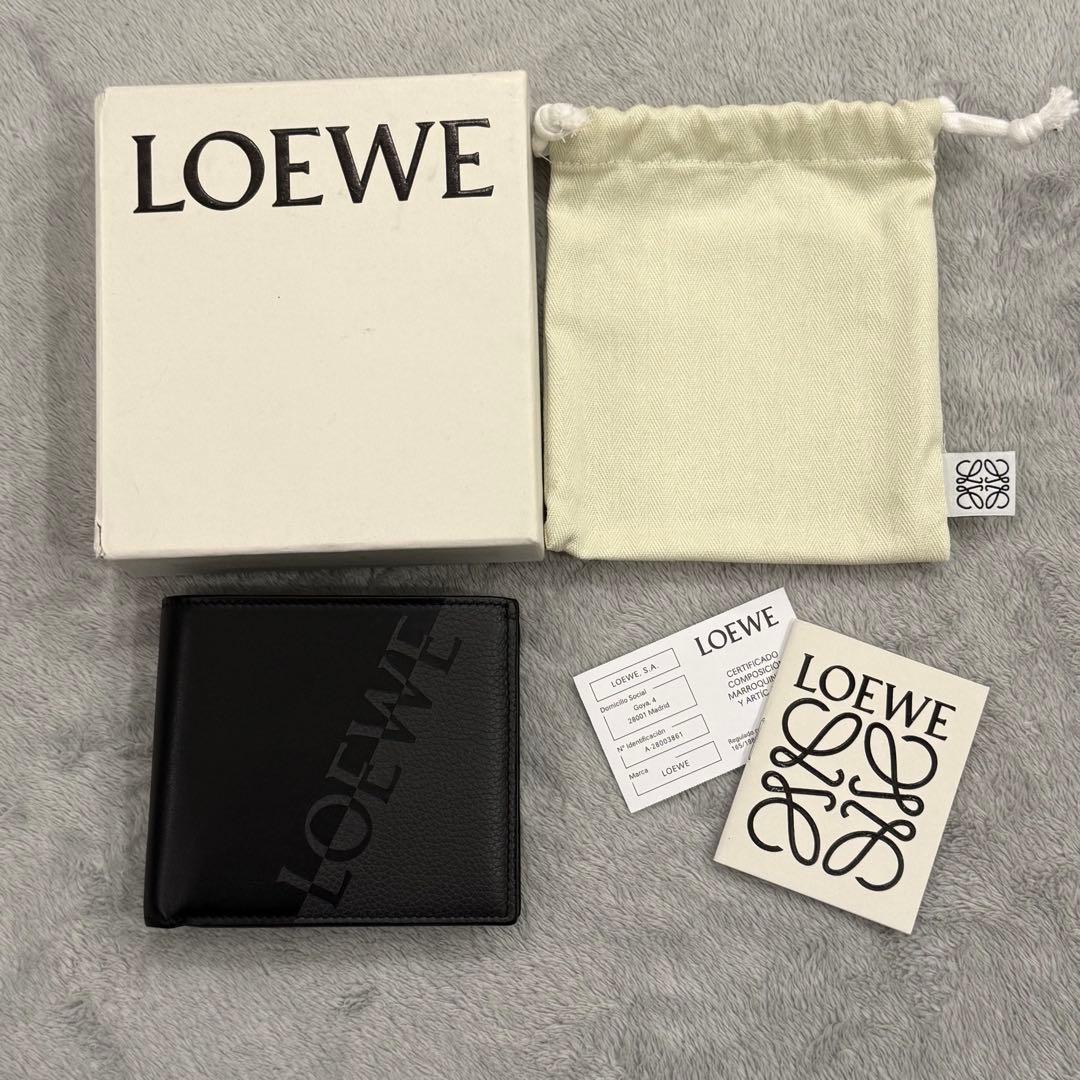⭐️未使用品⭐️　LOEWE　ロエベ　シグネチャーウォレット　二つ折り財布