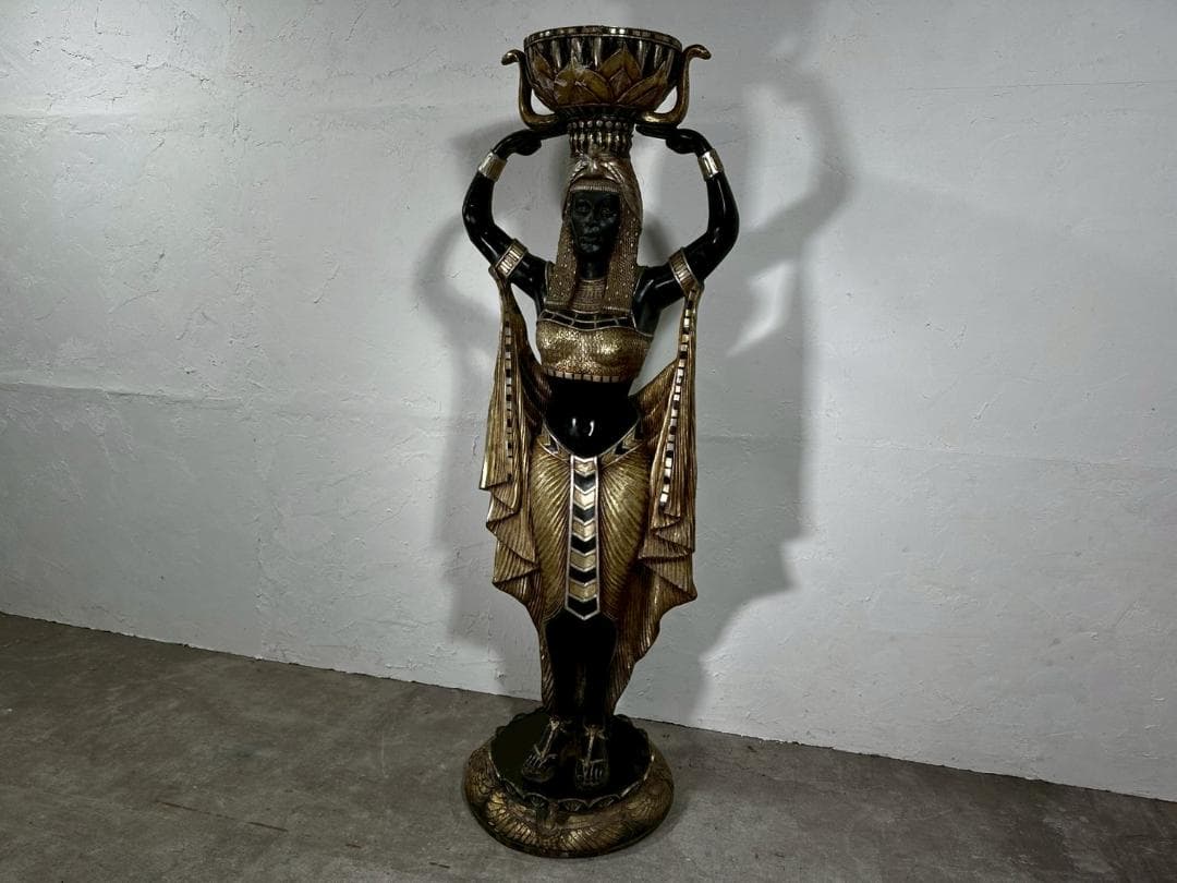 『AW DESIGN』ファラオ像 オブジェ 人形 エジプト置物 RWmis22