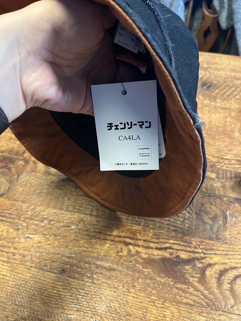 チェンソーマン コラボ CA4LA 帽子 バケハ 新品未使用 限定