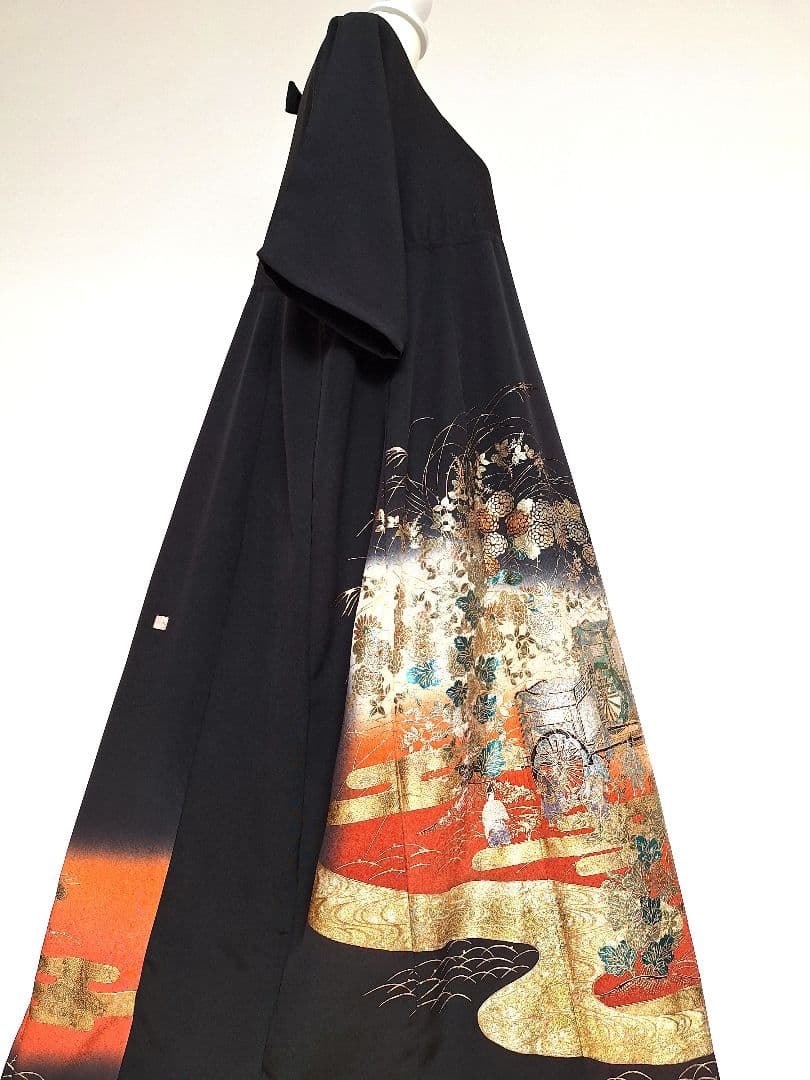 着物リメイクワンピース3605