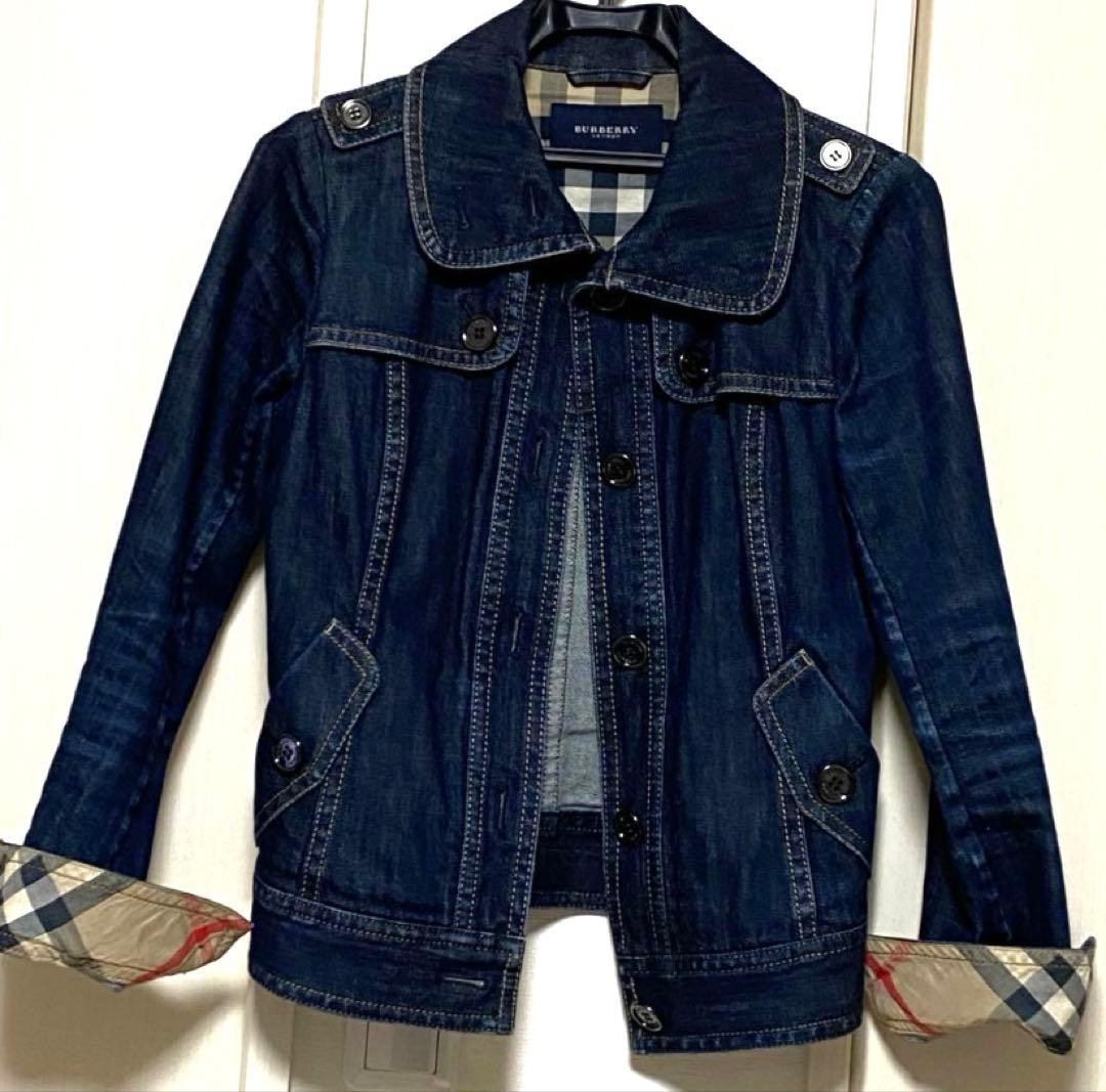 超美品❤️バーバリー　38 デニムジャケット