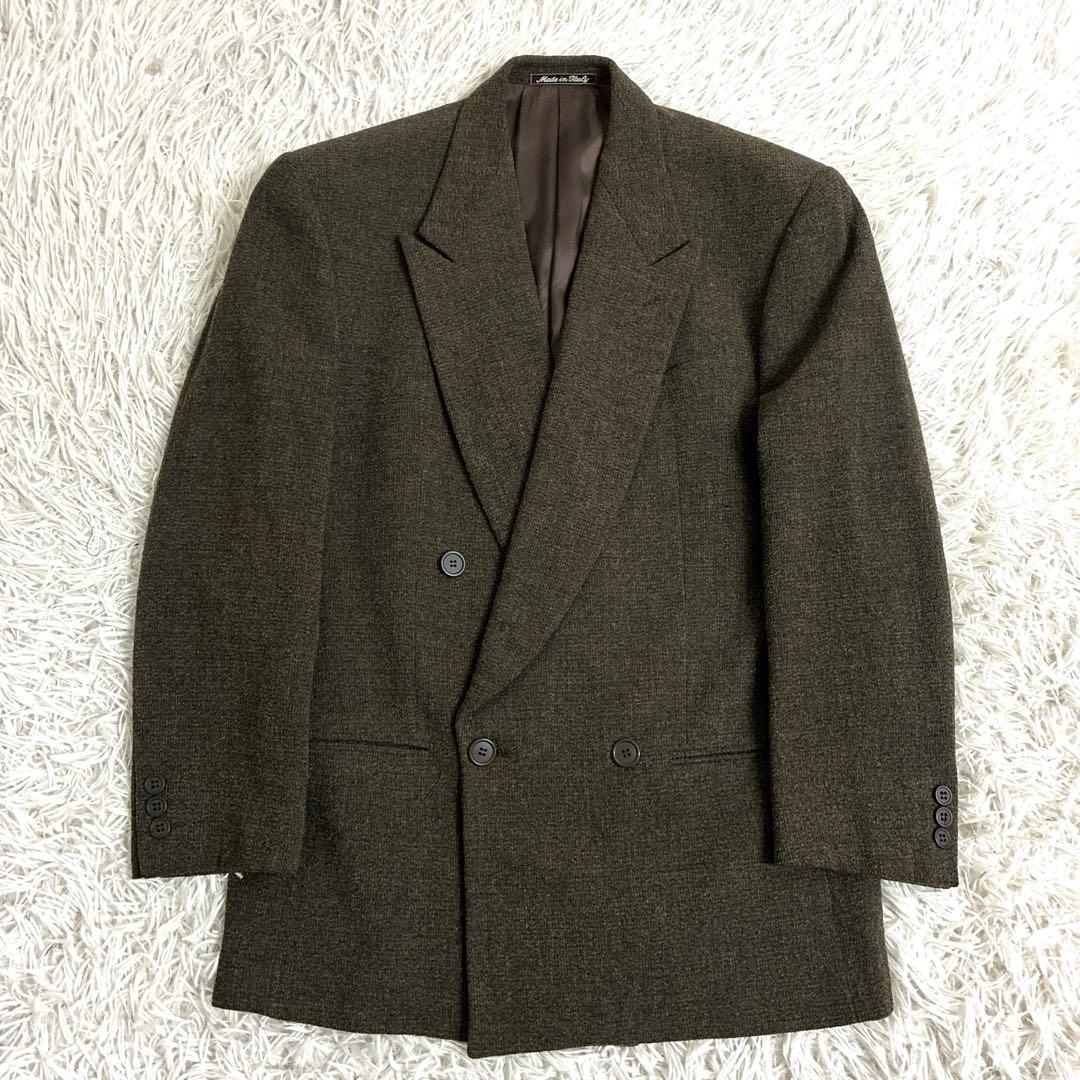 GIORGIO ARMANI ジョルジオアルマーニ　イタリア製　メランジ織り　M