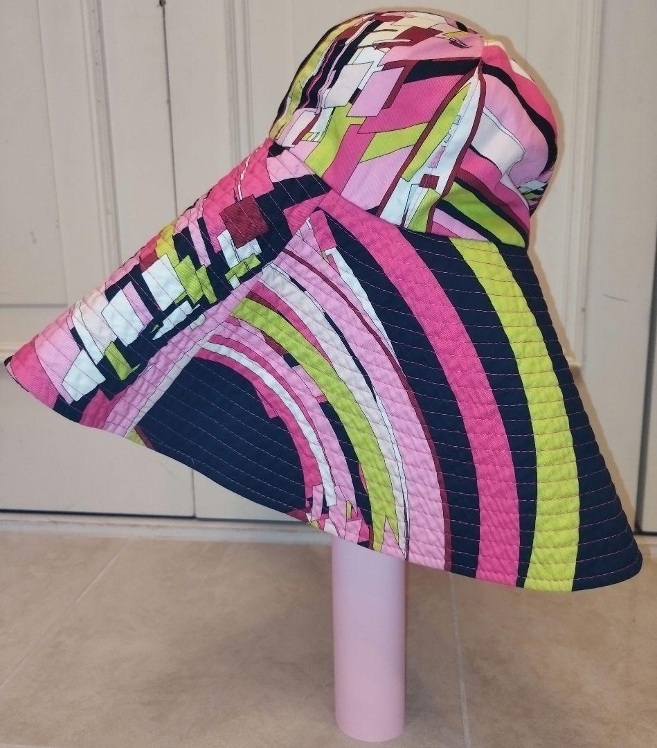 エミリオ・プッチ　帽子　美品　サイズⅠ　つば広