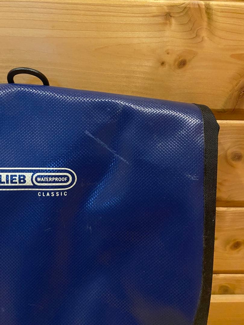 【美品】ORTLIEB クラシック　パニアバッグ ペア 40l /ブルー