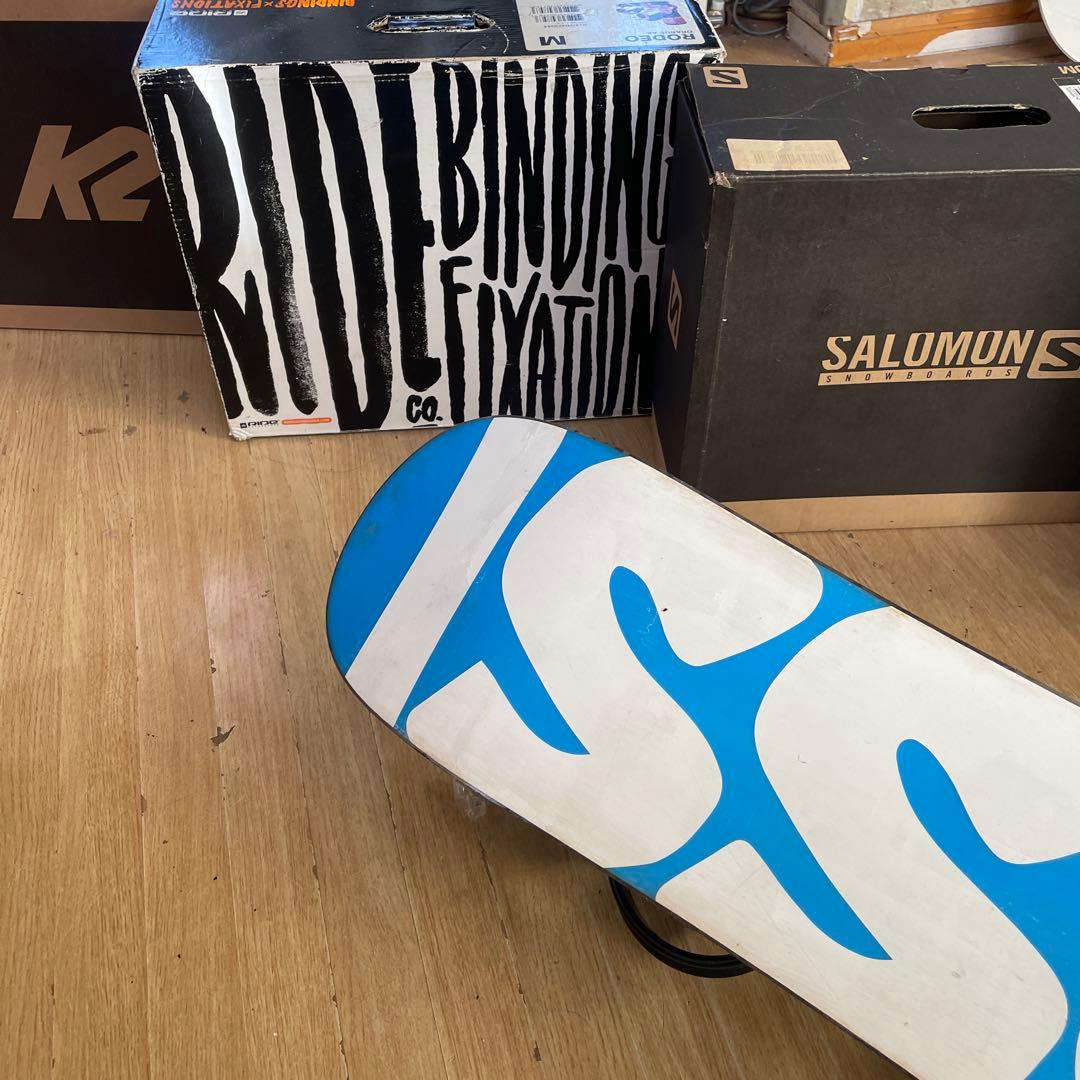 ROSSIGNOL　キッズスノーボードセット　バインディング付4点セット