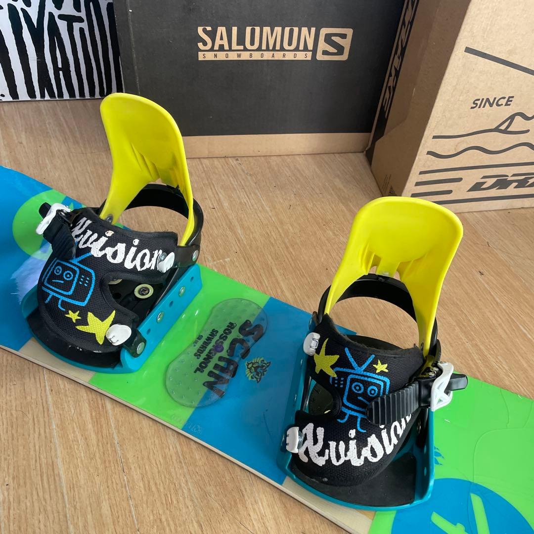 ROSSIGNOL　キッズスノーボードセット　バインディング付4点セット