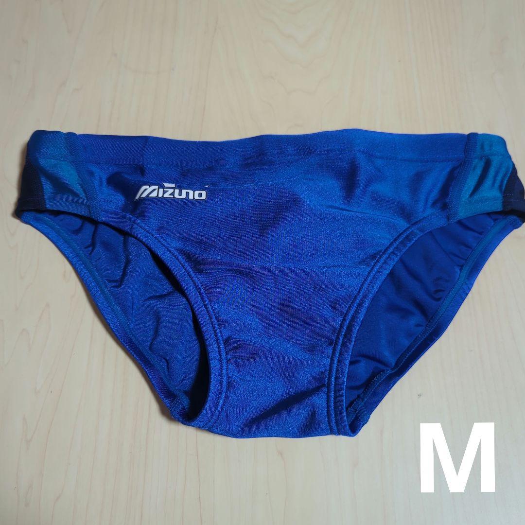 お*ま様 Mizuno 競泳用水着 Mサイズ 青 i.s.s.