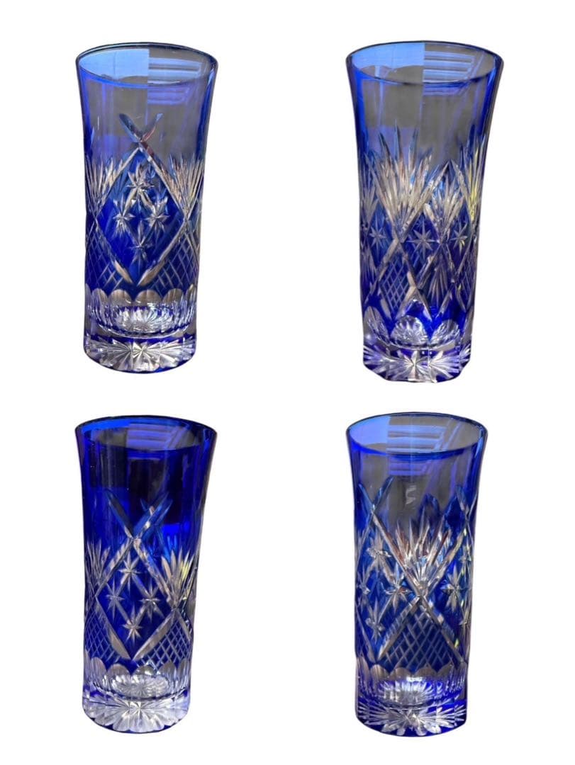 グラス30個セット‼️切子22個　ショットグラス6個　おちょこ2個